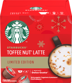 Starbucks кофе Toffee Nut Latte 12 капс 127.8г 1/3 Старбакс