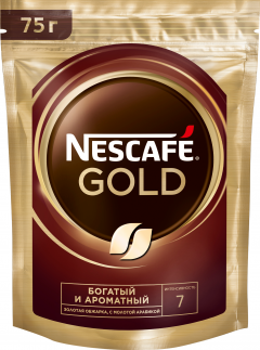 Кофе Nescafe Gold Doy 75гр. Нескафе Голд