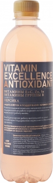 Vitamin Excellence Antioxidant co вкусом персика 0,5л.*12шт. Витамин Экселанс