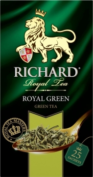 Чай Richard Royal Green 25х2 зеленый 1/12 Ричард