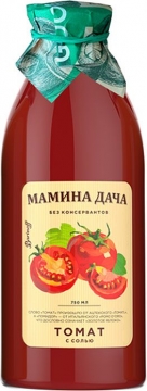 МАМИНА ДАЧА томатный с мяк. и солью 0,75л./6шт.