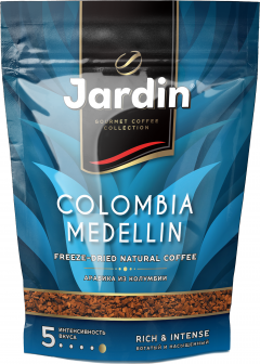 ЖАРДИН Колумбия Меделлин 75г.кофе раст.субл. м/у Jardin