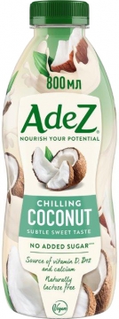 AdeZ  0,8 л. великолепный кокос/12шт.