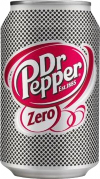 Dr. Pepper Zero 0,33л./12шт. Доктор Пеппер