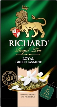 Чай Richard  Royal Green Jasmine   зеленый 25x2гр 1/12 Ричард