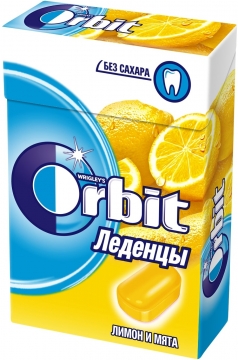 Orbit леденцы Лимон и Мята 35 г./8шт. Орбит