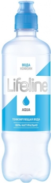 LifeLine Aqua негаз спорт 0,5л./12шт. Лайфлайн