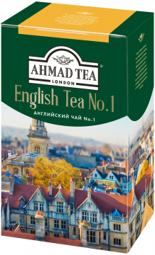 Чай Ahmad Tea Английский №1 100г лист 1*12 Ахмад Ти