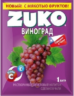 ZUKO Виноград 25гр./12шт. Зуко