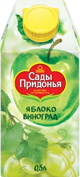 Сады Придонья 0,5л. ябл.виноградный./12шт.
