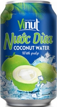 Vinut Coconut water with pulp 0,33л./12шт.