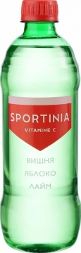 Sportinia Vitamine C (1000 mg) Вишня *Яблоко *Лайм 0,5л.*12шт. Спортиния