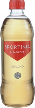 Sportinia L-CARNITINE (1500 mg) Яблоко 0,5л.*12шт. Спортиния