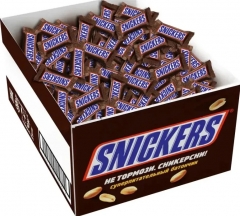Сникерс Миниc развесные конфеты 2.9 кг./1шт. Snickers