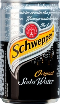 Schweppes 0,15л.*24шт. Soda Water Швепс