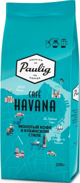 Паулиг Coffee City Кофе Paulig Cafe Havana 12x200г мол пачка Паулиг