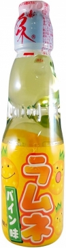 RAMUNE Lemonade Pineapple ( со вкусом ананаса) 0,2л./30шт. Рамунэ