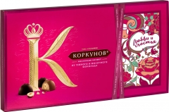 А.Коркунов Ассорти темный молочный шоколад 192 г./1шт.