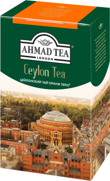 Чай Ahmad Tea Цейлонский крупн. лист.ОР 100г 1*12 Ахмад Ти