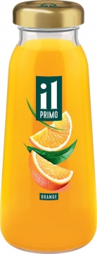 Сок IL PRIMO апельсиновый стекло 0,2л/8шт.