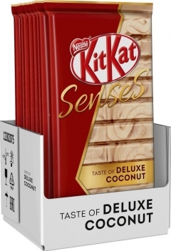 KitKat Шоколад Senses Deluxe Coconut 112гр./16шт КитКат