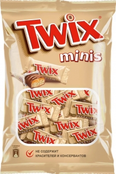 Твикс Минис развесные конфеты 184 г./1шт. Twix