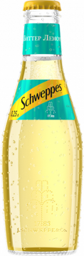 Швепс лимон 0,25л./12шт. Стекло Schweppes Bitter Lemon