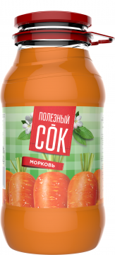 Полезный  Морковный с мяк. и сахаром 1,8л./6шт.