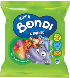 Жев.марм.HIPPO BONDI & FRIENDS с витам.30/90/90шт.