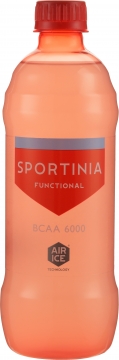 Sportinia BCAA 6000 (аминокислоты) Грейпфрут (розовый) 0,5л.*12шт. Спортиния