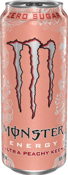 Monster Energy 0,5л.*12шт. Peachy Keen Zero  Монстр Энерджи
