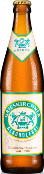 Grieskirchner Alkoholfrei EW 0,5л.*20шт. Б*А Пиво светлое, пастеризованное, фильтрованное, бутылка
