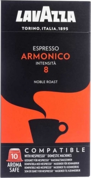 Лавацца Espresso Armonico нат.мол в капсулах (5г*10шт)  50г1/10 Lavazza Caffe Espresso