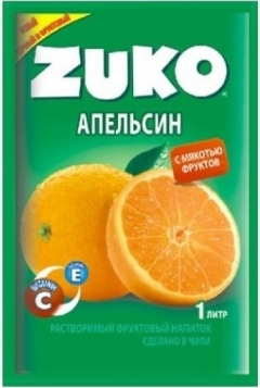 ZUKO Апельсин 25гр./12шт. Зуко