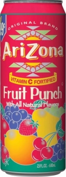 Arizona Fruit Punch 0,68л./24шт. Аризона
