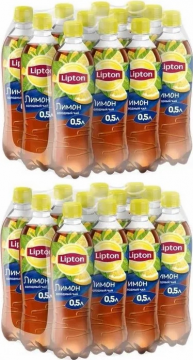 Липтон 0,5л. Лимон 12шт. - 2 упаковки Lipton Ice Tea
