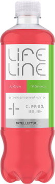 LifeLine lntellectual арбуз и яблоко 0,5л./12шт. Лайфлайн