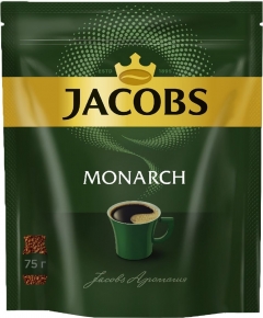 Кофе Якобс Монарх фриз-драй пакет 75 г 1/12 Jacobs