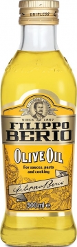 FILIPPO BERIO масло оливковое рафиниров. c доб. нераф. PURE 0,5л./1шт.