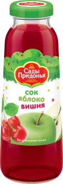 Сады Придонья 0,3л. сок яблочно-вишневый востановл стекло./8шт.