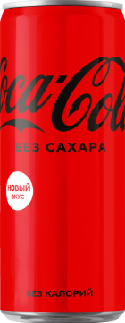 Кока-кола 0,33л.*12шт. Зиро Беларусь Coca-Cola Zero
