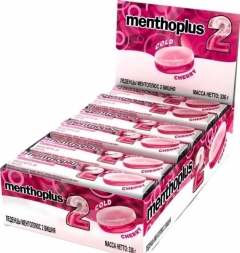 Леденцы Menthoplus 2-CHERRY
