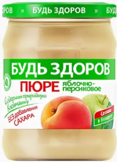 Пюре яблочно-персиковое АВС 450г*6