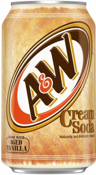 A&W Cream Soda 0,35л./12шт.