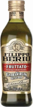 FILIPPO BERIO масло оливковое нерафинированное EXTRA VIRGIN  FRUTTATO ст.б 0,5л 1/6